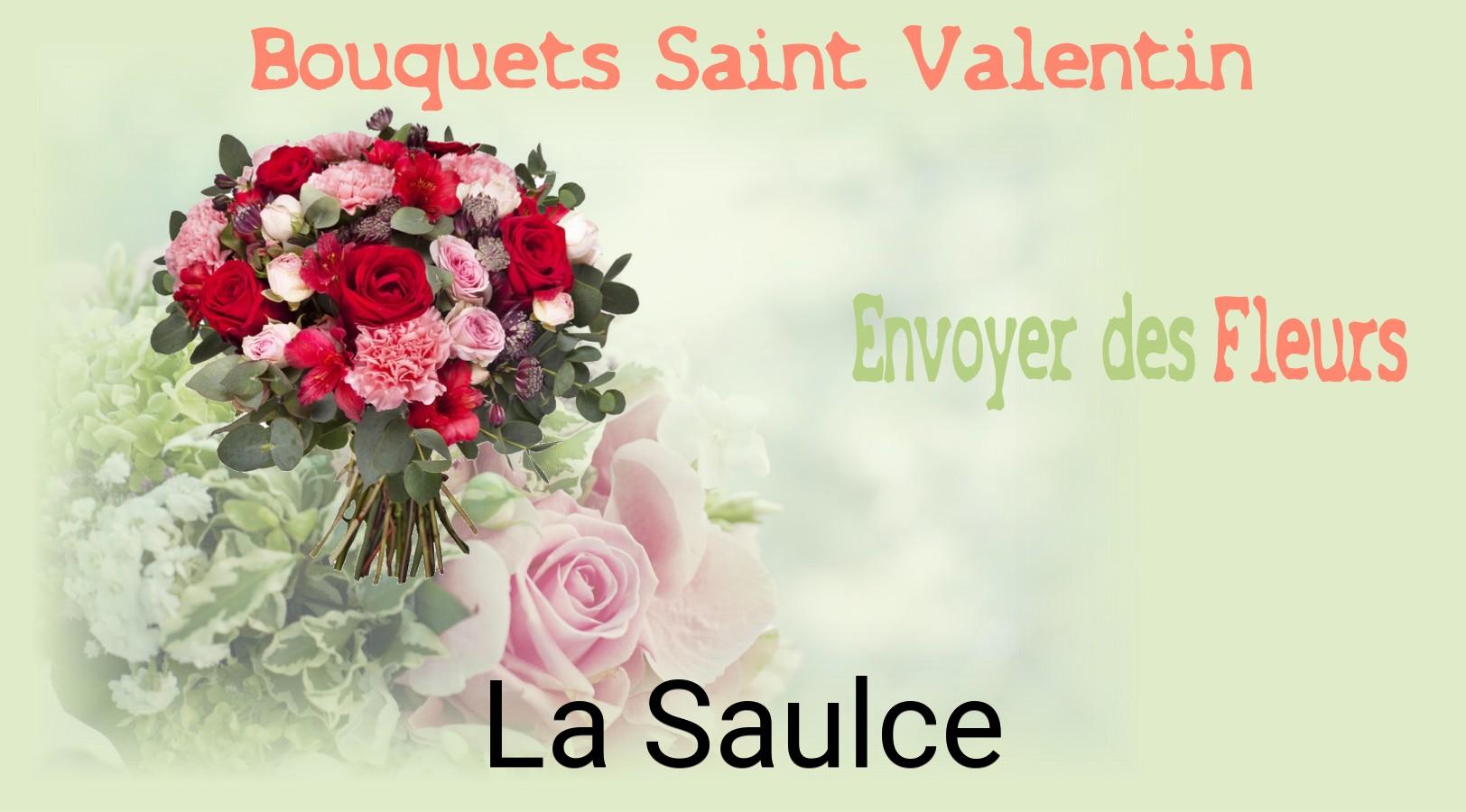 Roses de Saint-Valentin livrées à La Saulce